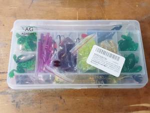 Small Tackle Box of Fishing Lures 204pcs