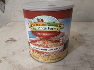 16oz Container of Saratoga Farms Lasagna with Meat Sauce