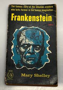 lot 9 image: Vintage 1950s-60s Horror Books Including Frankenstein, (Boris Karloffs) The Frankenscience Monster & The Adams Family