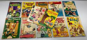 lot 15 image: Vintage 12, 15,  25 Cent Comic Books & More ( Some Rough Condition)