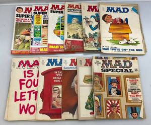 lot 27 image: Vintage 1960s-70s Mad Comics