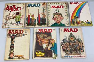 lot 45 image: Vintage 1960s-70s Mad Comics