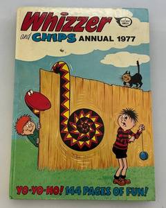 lot 51 image: 1977 Whizzer And Chips HardcoverCartoon Book