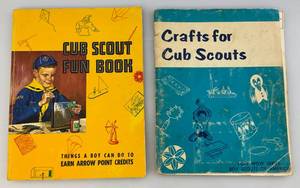lot 77 image: Vintage Cub Scout Books