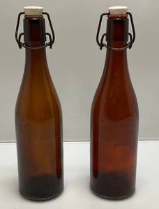 lot 85 image: WW2 German Beer Bottles With Lids