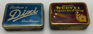 lot 218 image: Vintage Wartime German Cigarette Tins