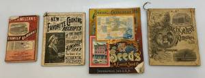 lot 224 image: 1880s Seed Catalog & Almanacs