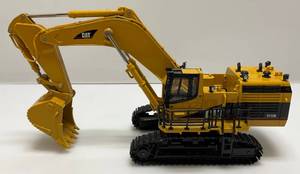 lot 127 image: Vintage 150 Scale Norscot Group Inc. Die-Cast 5110B Excavator With Metal Tracks