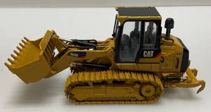 lot 140 image: Vintage 150 Scale Norscot Group Inc. Die-Cast Cat 963D Track Loader  With Metal Tracks