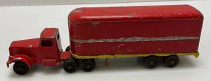 lot 154 image: 1950s RARE Ralstoy #10 Die-Cast Delivery Truck