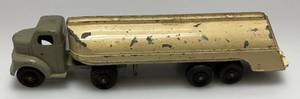 lot 157 image: 1950s RARE Ralstoy  #3  Die-Cast Tanker Truck