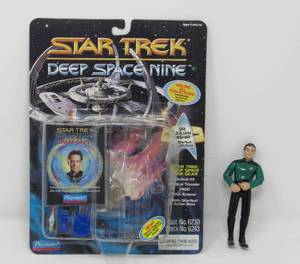 Individual in box Star Trek  Bashir