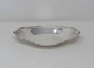 Six Slices of Shiny Style Vintage 1962 Silverplate Tidbit and Candy Bowls