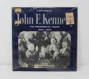 2 Vintage Vinyl albums with original wrapping   JFK Memorabilia