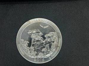 2016 5 Oz .999 Silver ATB Shawnee National Forest Coin