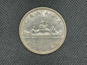 1954 Canadian Silver Dollar