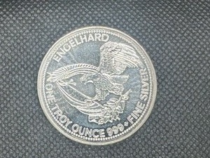 1984 BU 1 Oz. Silver Engelhard Prospector