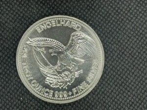 1986 BU 1 Oz. Silver Engelhard Prospector