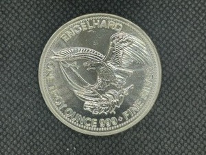 1986 BU 1 Oz. Silver Engelhard Prospector