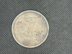 1890 P Morgan Dollar, Toned