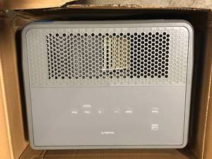 GE 50-Pint Dehumidifier for Basement, Garage or Wet Rooms up to 4500 sq. ft. in Grey, Smart Dry   Customer Returns See Pictures