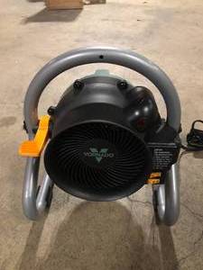 Vornado Velocity 1500-Watt HD Heater Fan 5118 BTU Forced Air Electric Portable Heater Furnace Advanced Safety Head Tilt  Customer Returns See Pictures