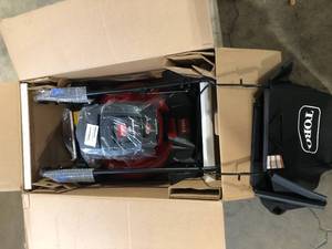 Toro 60V 21in Push Lawn Mower 4Ah Kit Customer Returns See Pictures
