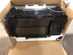 Vissani 1.7 cu. ft. 1000-Watt Over the Range Microwave in Black    Customer Returns See Pictures