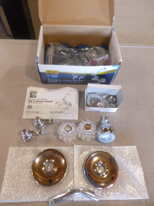 lot 40 image: Designers Choice Dual Control Tub and Shower Faucet