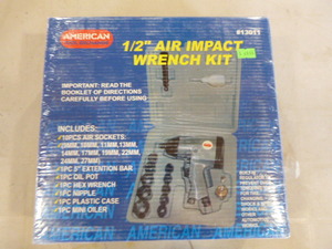 lot 50 image: American Tool Exchange 12 Air Impact Wrench Kit