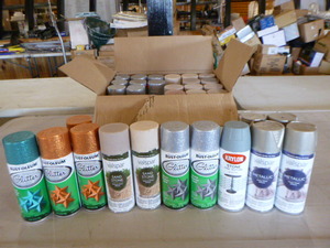 lot 57 image: 32 Cans of Spray Paint