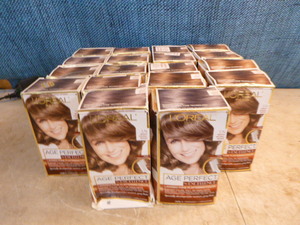 lot 74 image: 18 Boxes LOreal Age Perfect by Excellence Hair Dye
