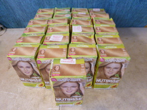 lot 78 image: 25 Boxes of Garnier Nutrisse Hair Dye