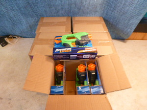lot 118 image: 5 Boxes of Adventure Force Spring Fire Pull Back Blasters