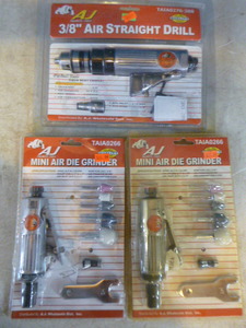 lot 154 image: 3 AJ Pneumatic Tools Air Tools