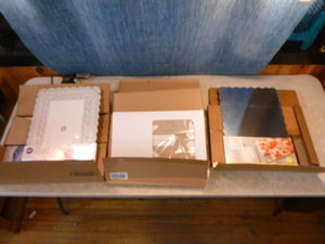 lot 199 image: Wilton Cake Platters, Cake Boxes and Cake Boards
