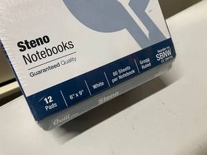 Steno Notebooks
