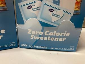 Zero Calorie Sweetener Packets