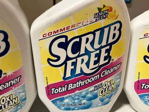 Scrub Free Bathroom Cleaner
