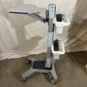 lot 3 image: MSRP $1800 Ergotron Neo-Flex SINGLE MOUNT WIDE VIEW MONITOR HEIGHT ADJUSTABLE Work Space Cart - Great Working Condition&nbsp Monitor Mount &amp Electronics Not Included 1st Pic Is A Stock Pic