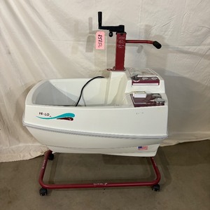 lot 9 image: FERNO ILLE 304 PT THERAPY 12 Gallon HYDRO WHIRLPOOL BATH HI-LO JR. FOR Upper &amp Lower Extremity Arms, Hands, Elbows, Feet &amp Ankles - GREAT WORKING CONDITION Comes With User Manual