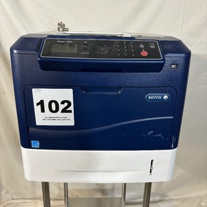 lot 33 image: MSRP $5000 Xerox Phaser 4622 65PPM Black and White Printer - Good Working Condition Tested As Working Could Use A Little Clean Up