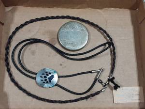Horse Hair Eye Glass Lead, Bolo Tie, Tobacco Can Cover
