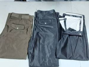 3-Pair Western Dress Pants Size 34 (2-American Western, 1-West Line)