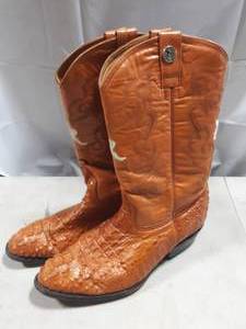 Pair Of Cowboy Boots Rogers Boots Brand Size 12