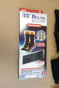 lot 254 image: 2 Pairs Gloves, Head Band and Socks