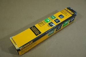 lot 19 image: DeWalt 15 Gauge DA Style Galvanized Angled 2 Finish Nails -2500QTY