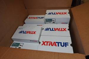 lot 21 image: Full Box Xtratuf Mens Homer Sneakers -Sizes 4-7, Gray & Brown