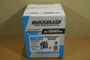 lot 48 image: QuickSilver 4-Stroke Marine Oil Change Kit
