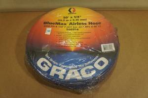 lot 75 image: Graco 50x14 BlueMax Airless Hose